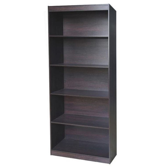 Urban Designs Home 5 Shelf Bookcase - Wenge
