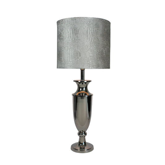 Urban Designs Liza 34-Inch Trophy Nickel Table Lamp
