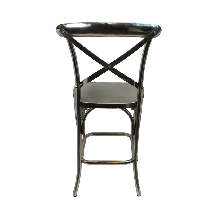 Urban Designs Maxen 41-Inch Solid Metal Barstool