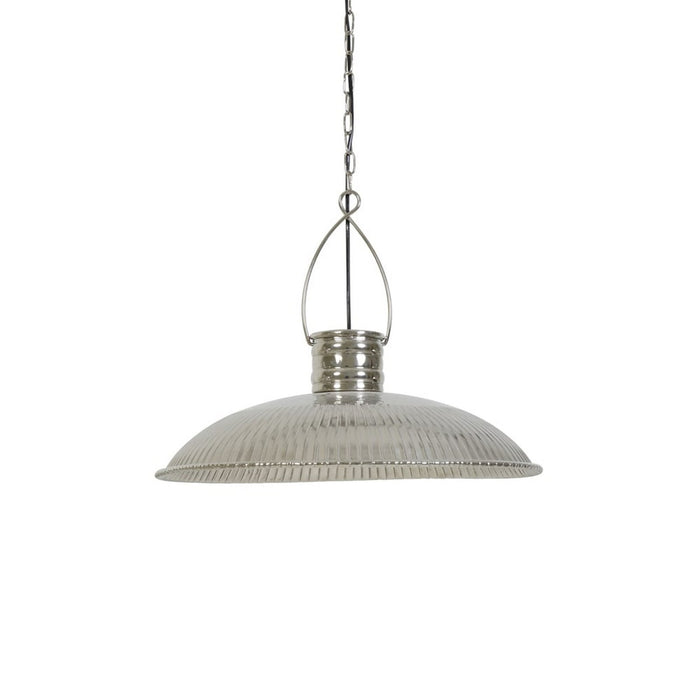 Urban Designs Nickel Industrial Hanging Lamp