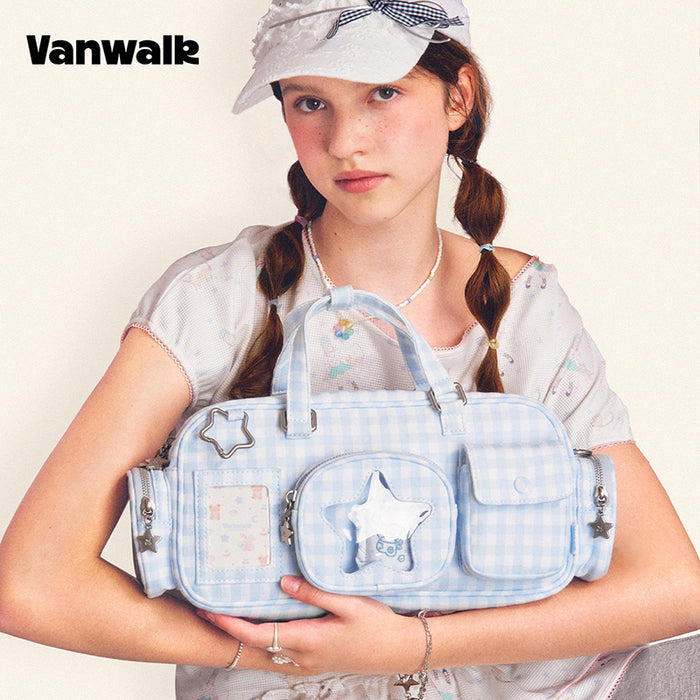 VANWALK Cocoa Pie Series Aesthetic Ita Bags Shoulder Purse Bag v3112