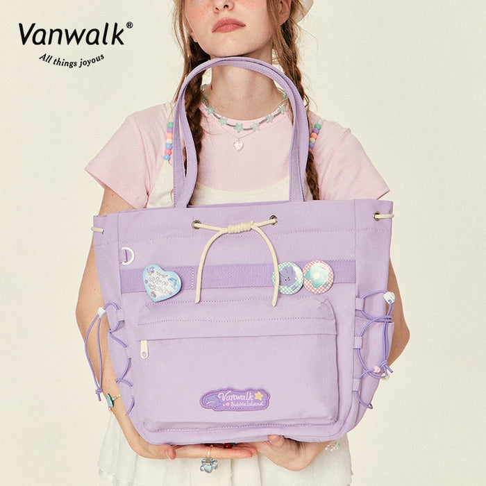 Vanwalk Spacious Bubble Island Series Shoulder Bag V2823