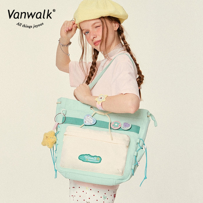 Vanwalk Spacious Bubble Island Series Shoulder Bag V2823