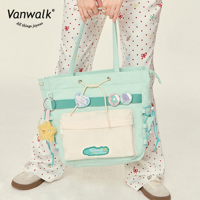 Vanwalk Spacious Bubble Island Series Shoulder Bag V2823