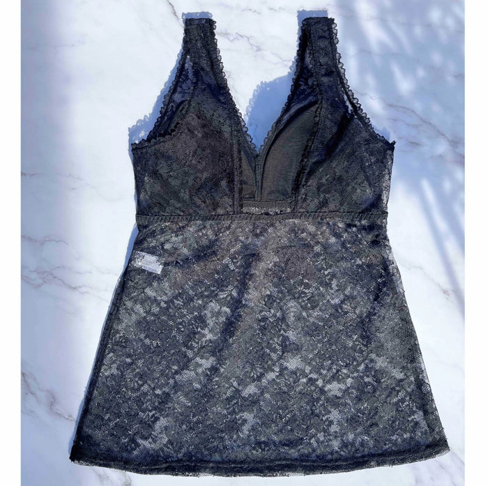 Viola All Lace Bra Camisole | Black