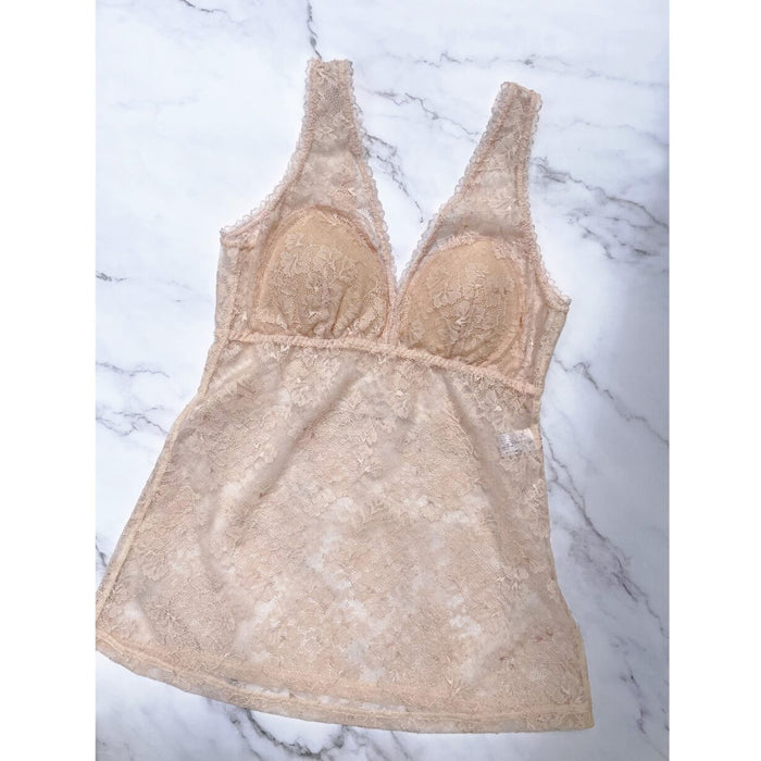 Viola All Lace Bra Camisole | Nude Pink