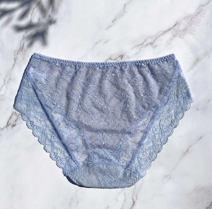 Viola High Waist Bikini | Blue