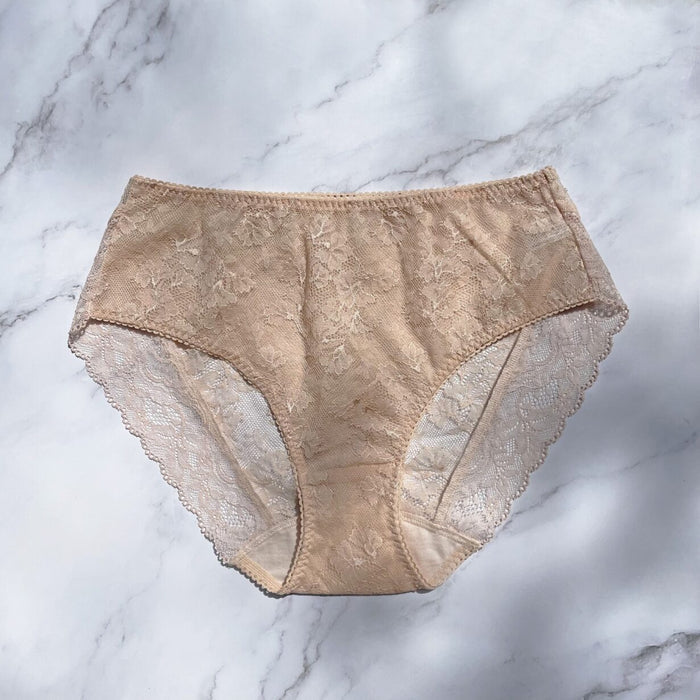Viola High Waist Bikini | Nude Pink