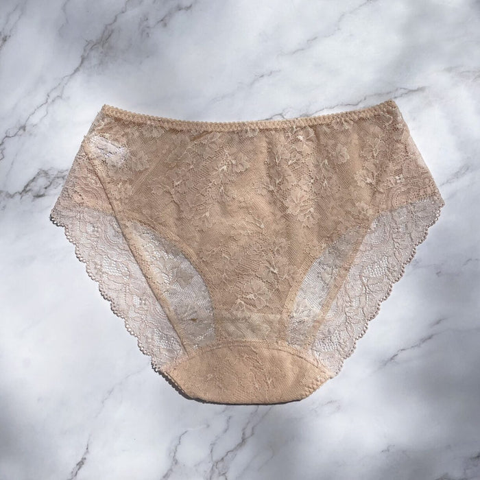 Viola High Waist Bikini | Nude Pink