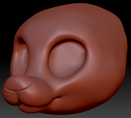 Western Kemono Taidum Head Base