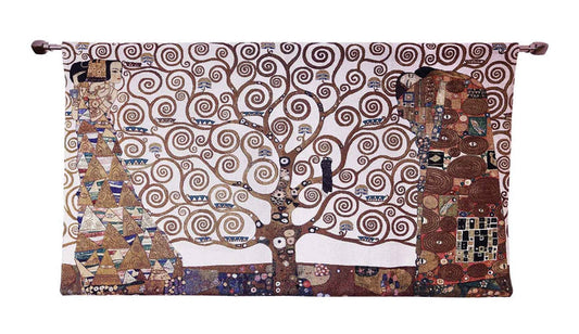 WH-GK-TL-1 | GUSTAV KLIMT TREE OF LIFE WHOLE 54 X 32 " INCH WALL HANGING TAPESTRY ART - www.signareusa.com