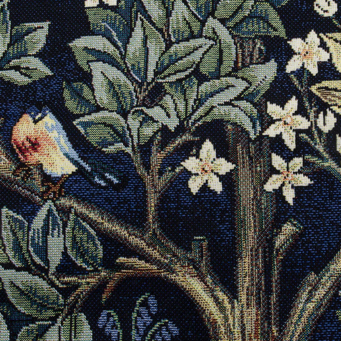 WH-WM-TLBL-2 | WILLIAM MORRIS TREE OF LIFE BLUE 27 X 63 " INCH WALL HANGING TAPESTRY ART - www.signareusa.com