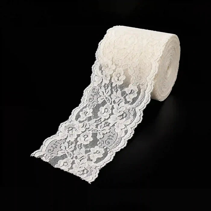 White Floral Pattern Lace | SKU-151