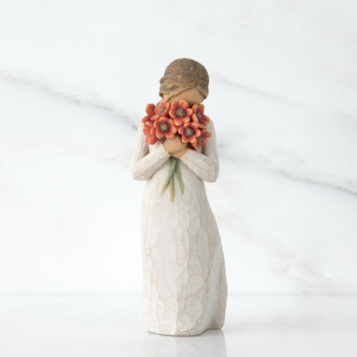 WILLOW TREE 4" Angel Ornament - Surrounded By Love