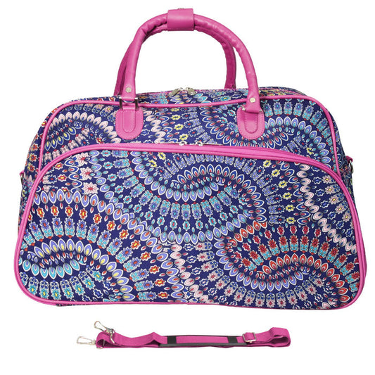 World Traveler 21" Carry-On Shoulder Tote Duffel Bag - Spiral