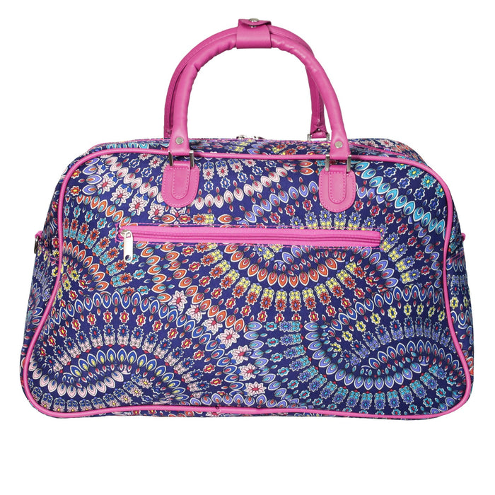 World Traveler 21" Carry-On Shoulder Tote Duffel Bag - Spiral