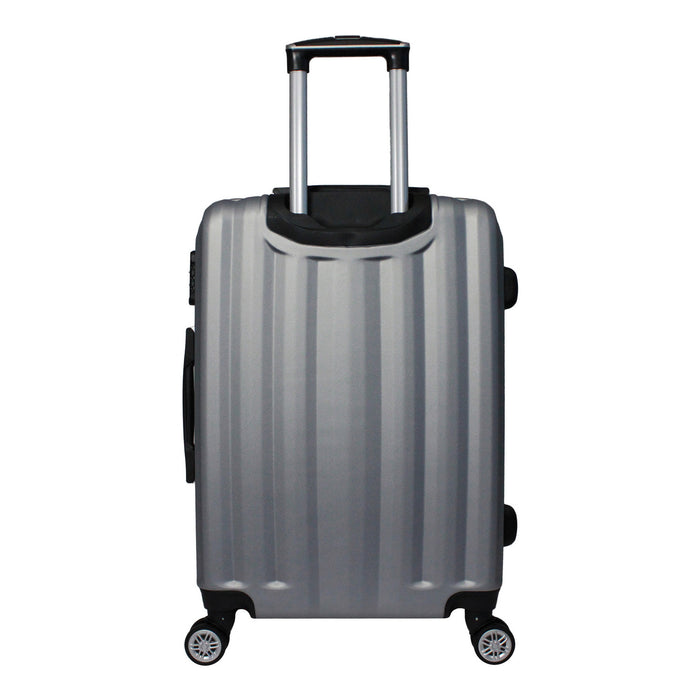 World Traveler Adventure 3-piece Hardside Lightweight Spinner Luggage Set