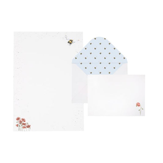 WRENDALE Letter Writing Set - "Flight of the Bundle Bee"