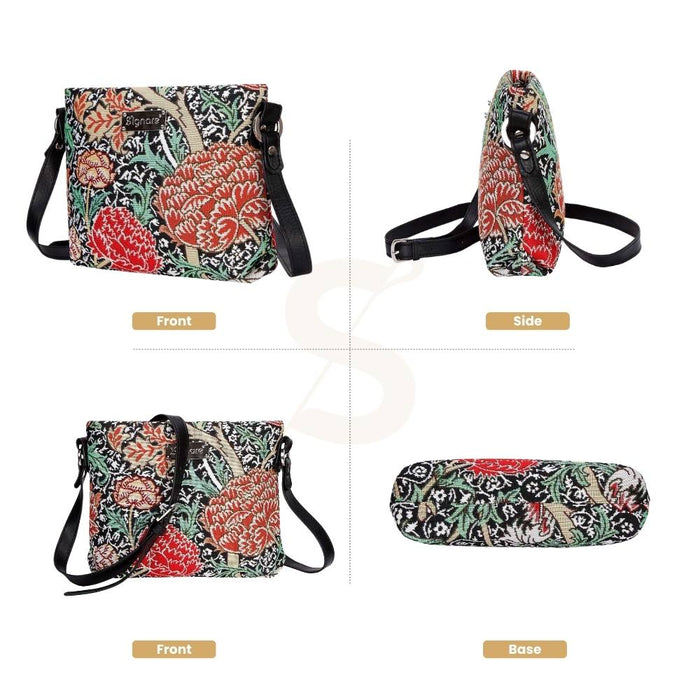 XB02-CRAY | WILLIAM MORRIS THE CRAY CROSS BODY BAG PURSE HANDBAG