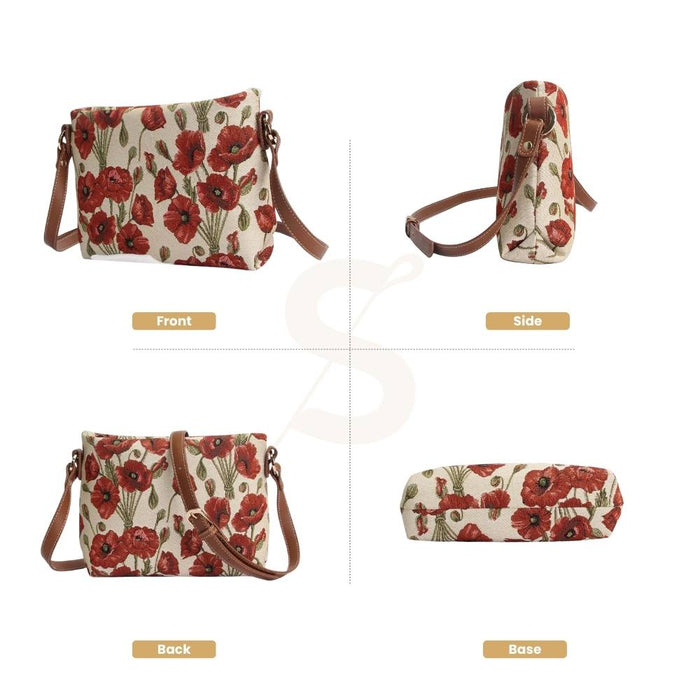 XB02-POP | POPPY CROSS BODY BAG PURSE HANDBAG