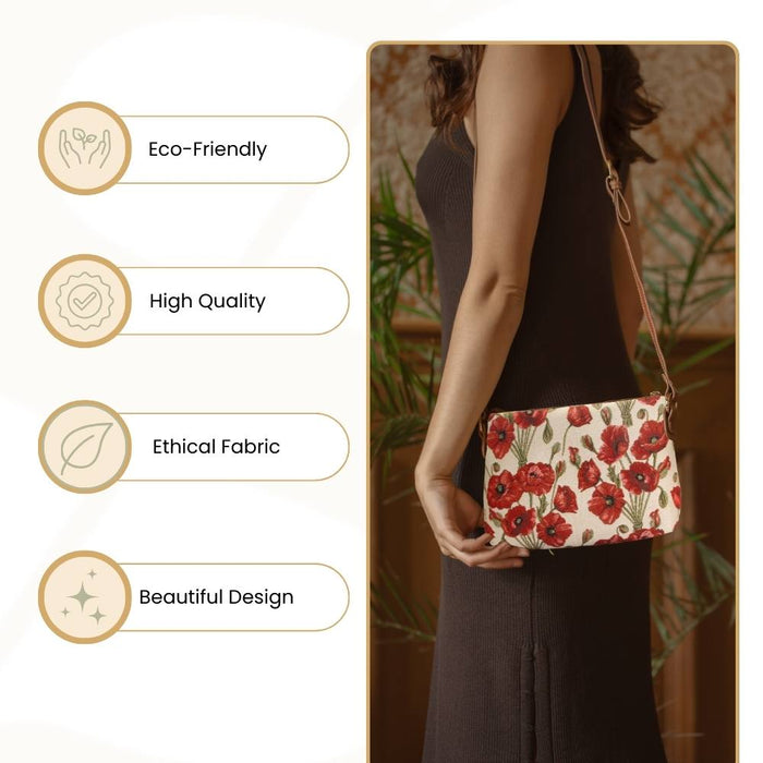 XB02-POP | POPPY CROSS BODY BAG PURSE HANDBAG