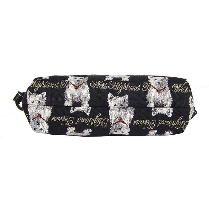XB02-WES | WESTIE DOG CROSS BODY BAG PURSE HANDBAG - www.signareusa.com