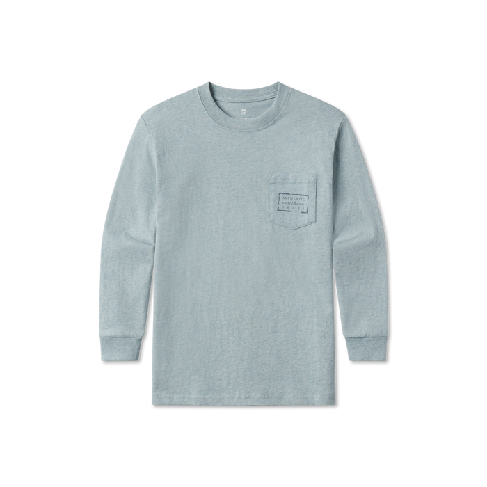 Washed Moss Blue Heather| Front