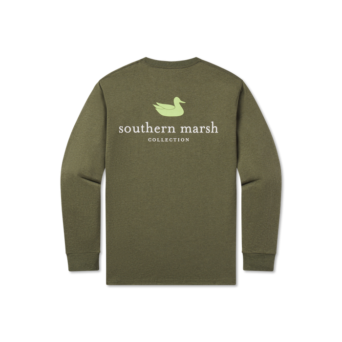Washed Dark Green Heather / Youth Small