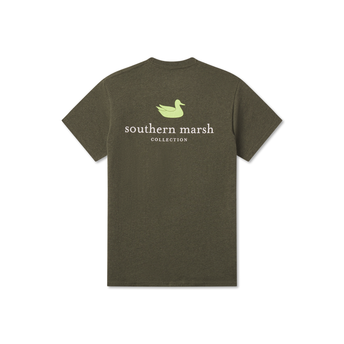 Washed Dark Green Heather / Youth Small