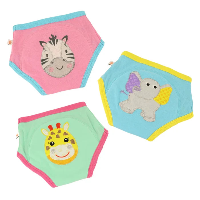 Zoocchini Organic Training Pants - Zoo Friends