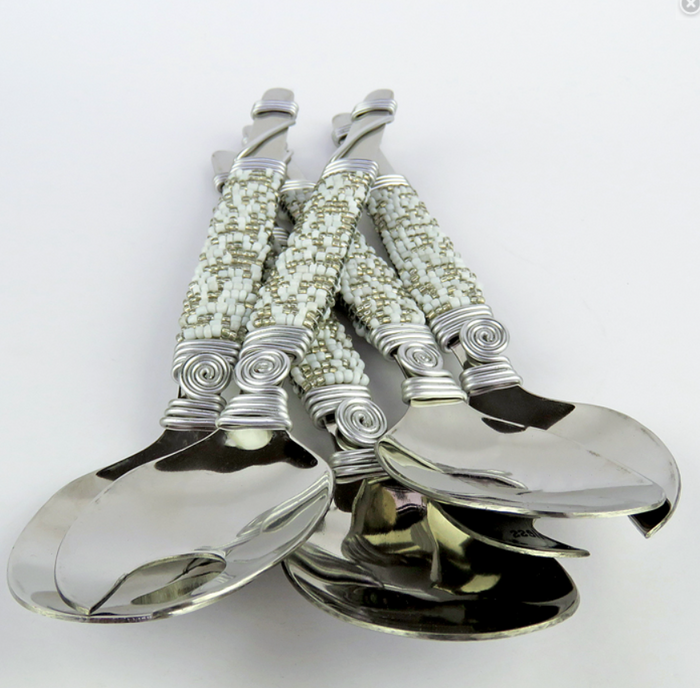 Zulu Beaded Salad Servers (set of 2)